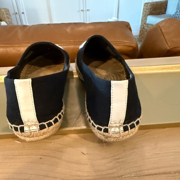 Tory Burch GUC Black Canvas Espadrille Women’s 8.5 - Picture 7 of 7